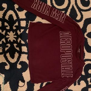 Aeropostale cropped long sleeve